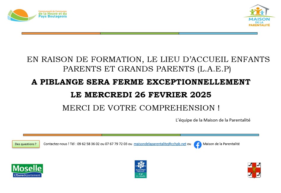 CCHPB AFFICHE FERMETURE LAEP PIBLANGE 26 02 2025 002